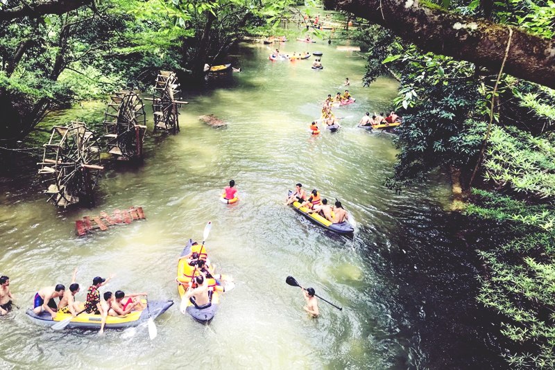 Công viên Ozo Treetop Park - trò chơi trên dây dài nhất Việt Nam